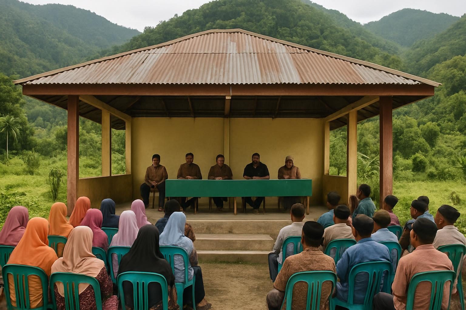 desa antikorupsi aceh di Kampung Kuteni Reje Aceh Tengah