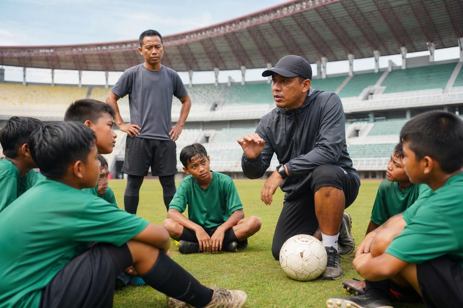 pengembangan pemain muda sepak bola di Surabaya bersama FIFA dan PSSI