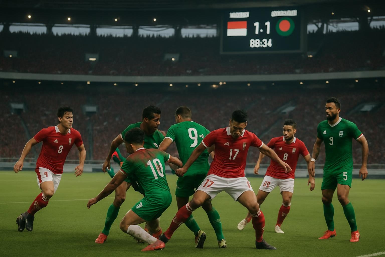 kontroversi injury time Indonesia vs Bangladesh di FIFA ASEAN Cup 2026