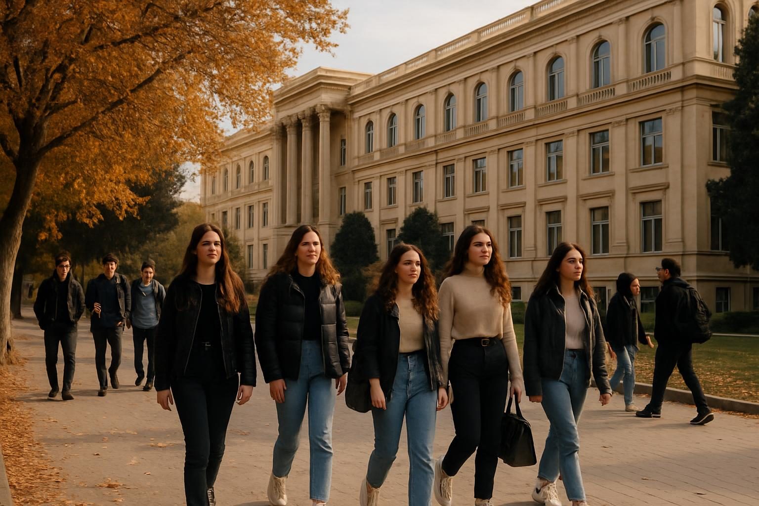 larangan jilbab azerbaijan di kampus universitas Baku