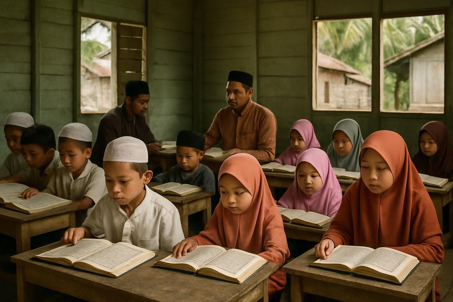 Penguatan TPQ Aceh di Nagan Raya untuk pendidikan Alquran anak