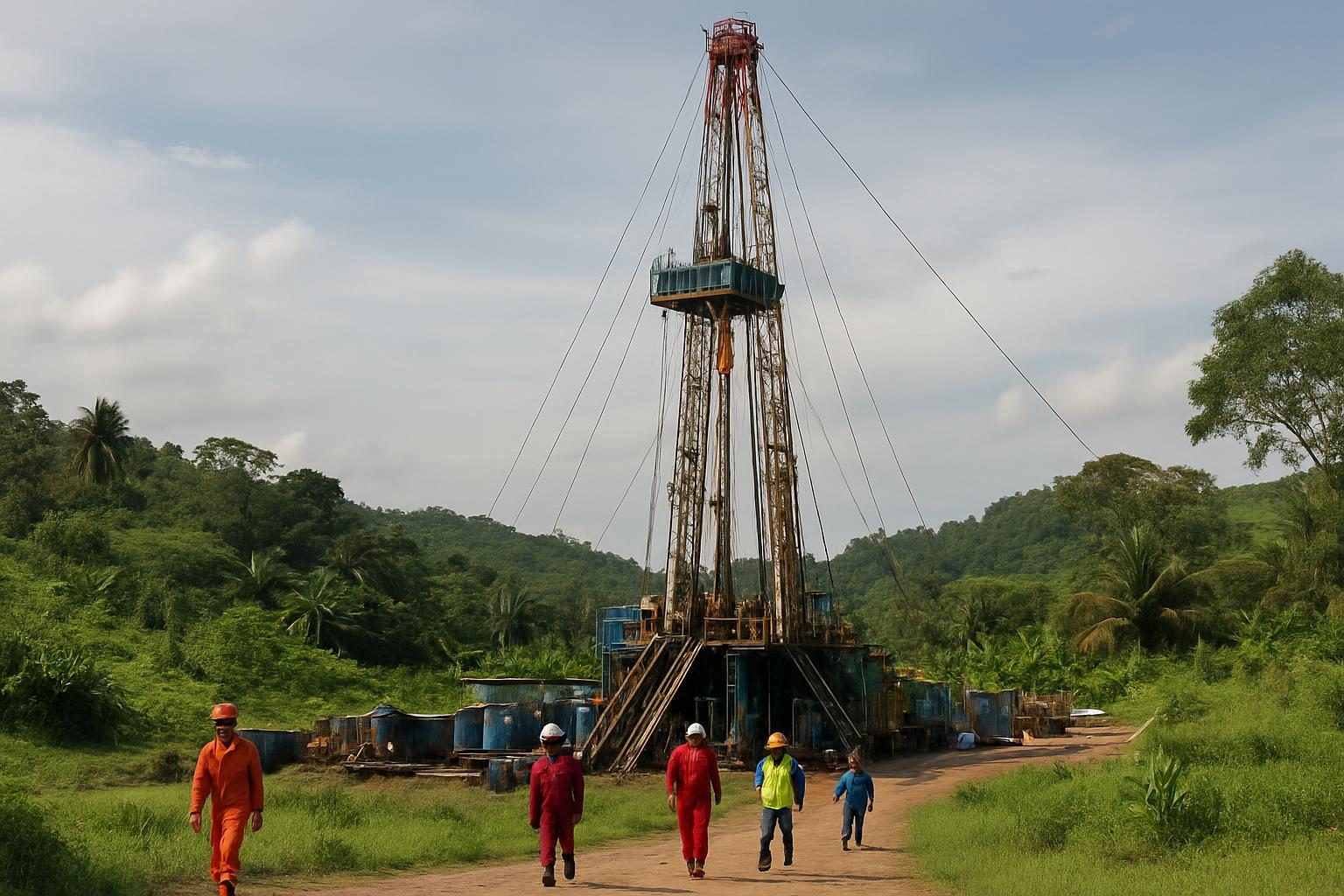 pengeboran sumur baru pertamina ep rantau aceh tamiang