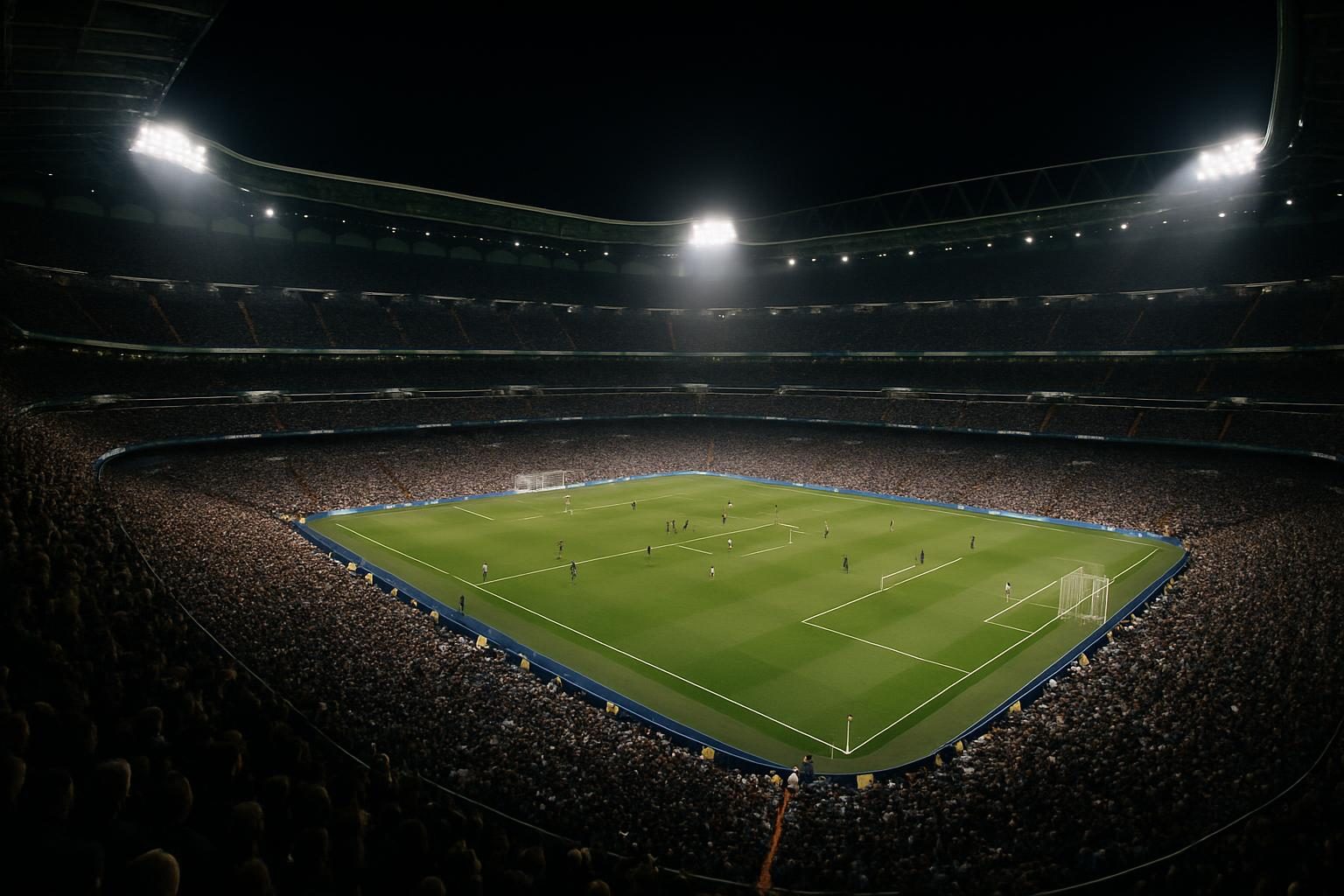 Yan Diomande Real Madrid La Liga beraksi di Santiago Bernabeu